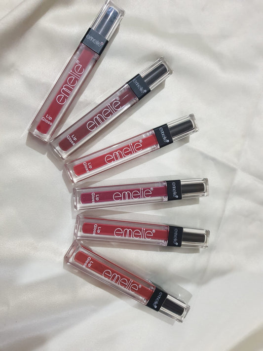 Emelie Waterproof Lip Gloss (Pack of 12)